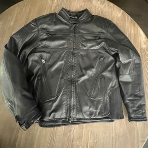 Men's FXRG Triple Vent System Waterproof Leather Jacket